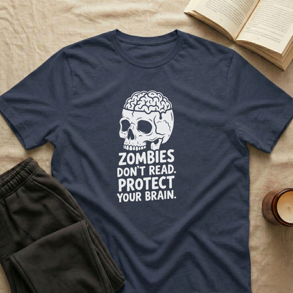 Zombies Don't Read T-Shirt
