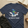 We Read At Dawn T-Shirt in Navy