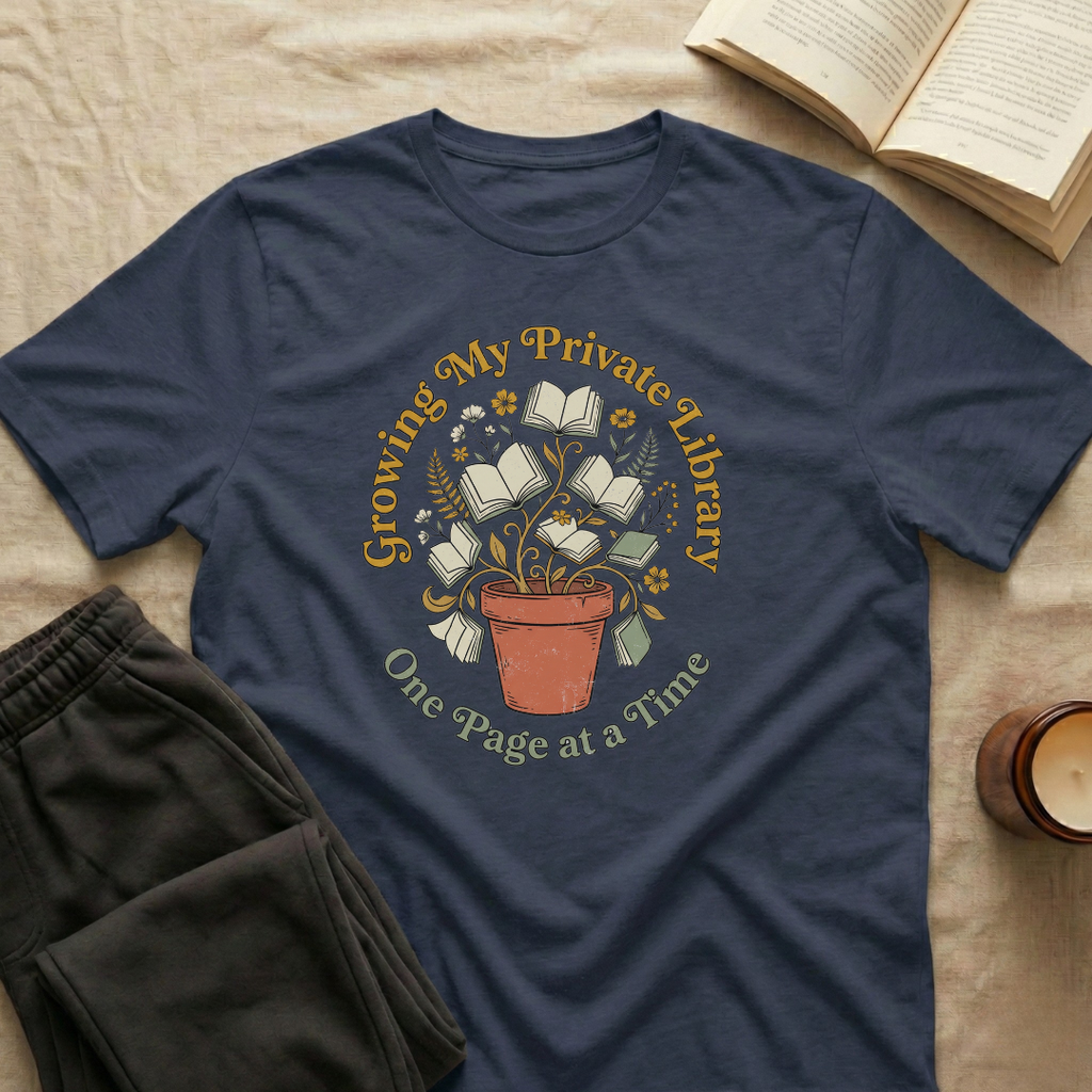 Growing My Private Library T-Shirt