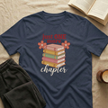 Just One More Chapter T-Shirt in Navy