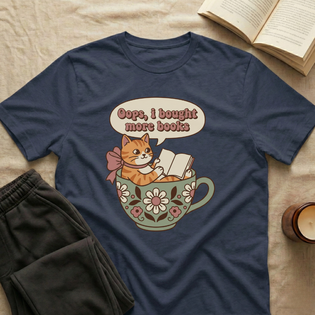 Oops I Bought More Books T-Shirt