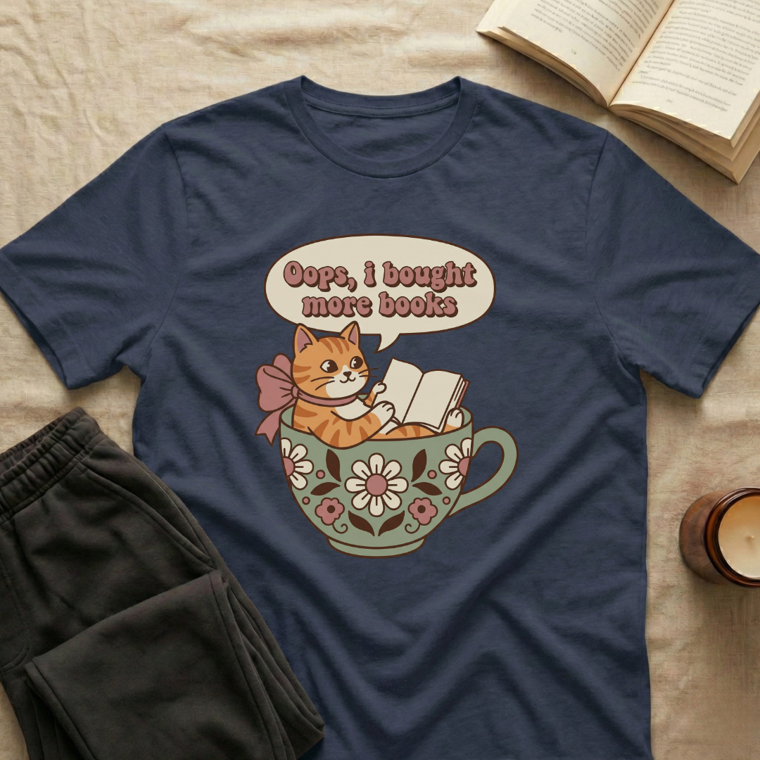 Oops I Bought More Books T-Shirt