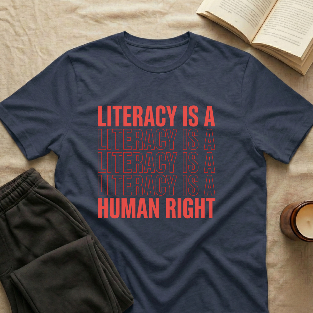 Literacy Is A Human Right T-Shirt