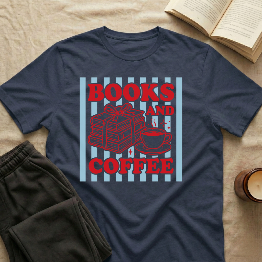 Books And Coffee T-Shirt