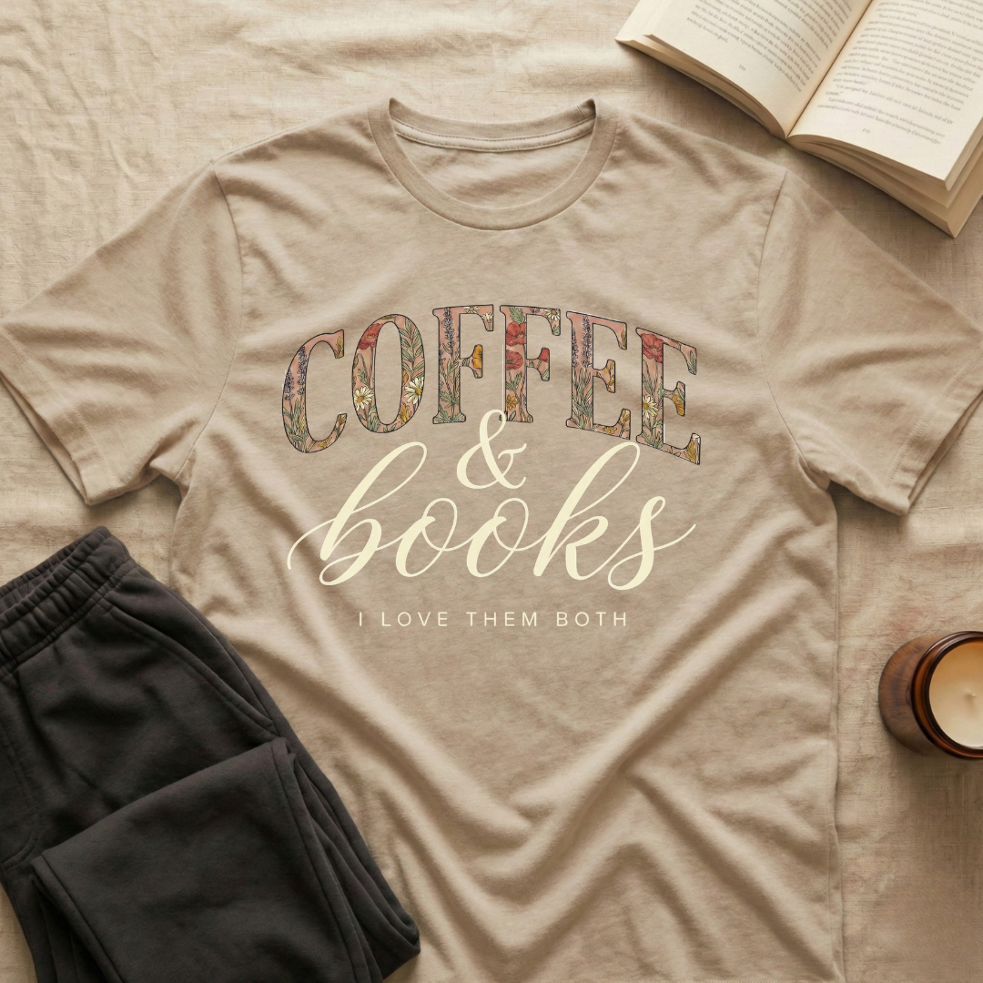 Coffee And Books T-Shirt