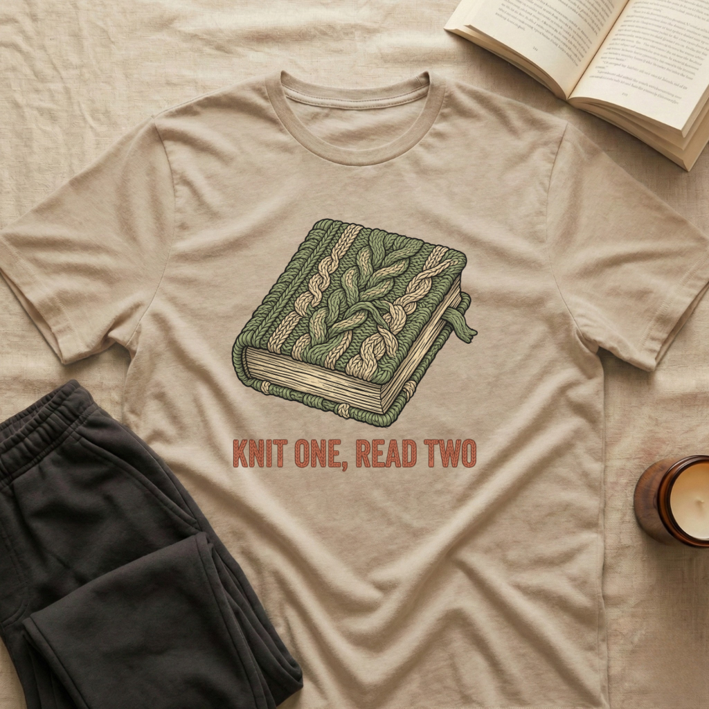 Knit One Read Two T-Shirt