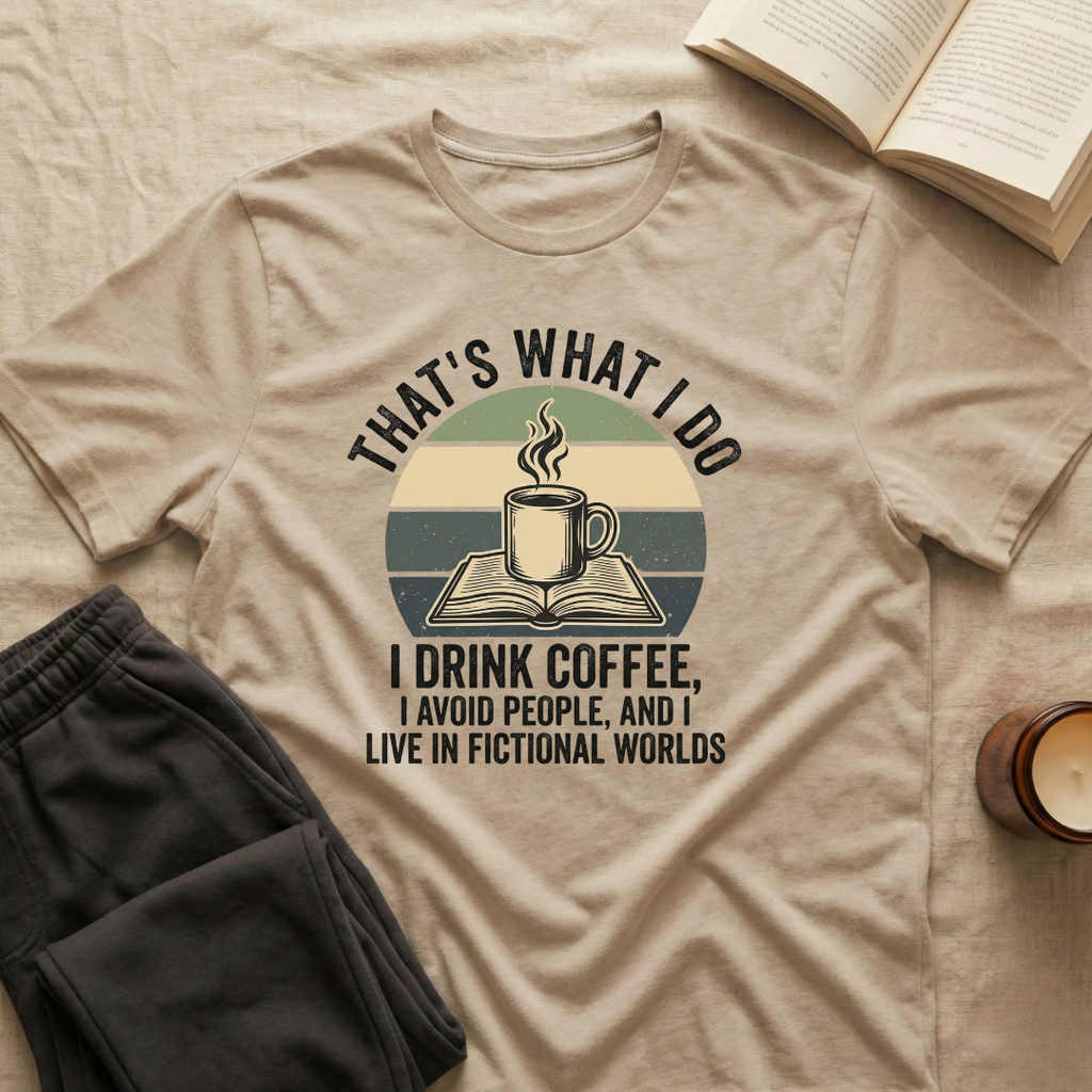 That's What I Do I Drink Coffee T-Shirt