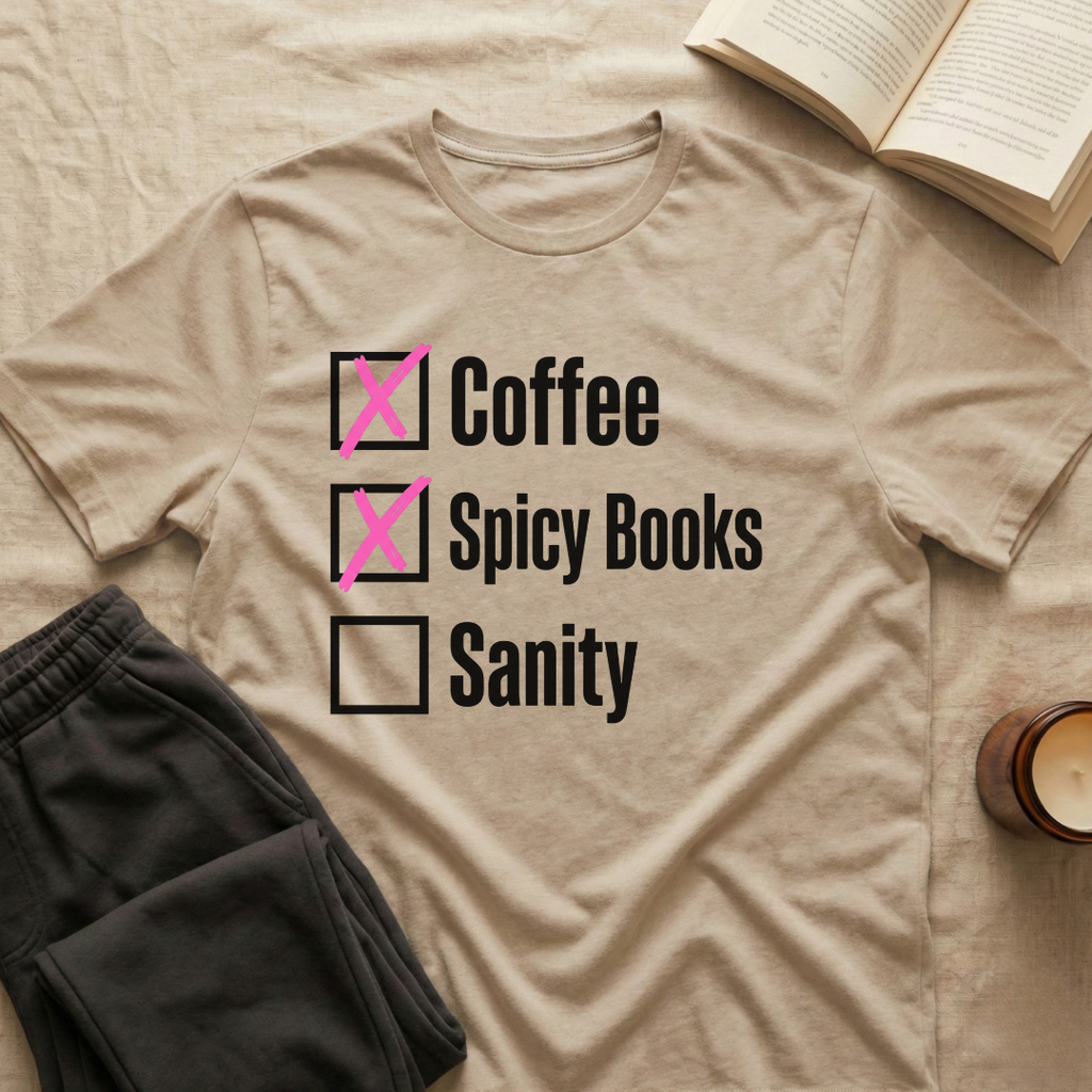 Coffee Spicy Books T-Shirt
