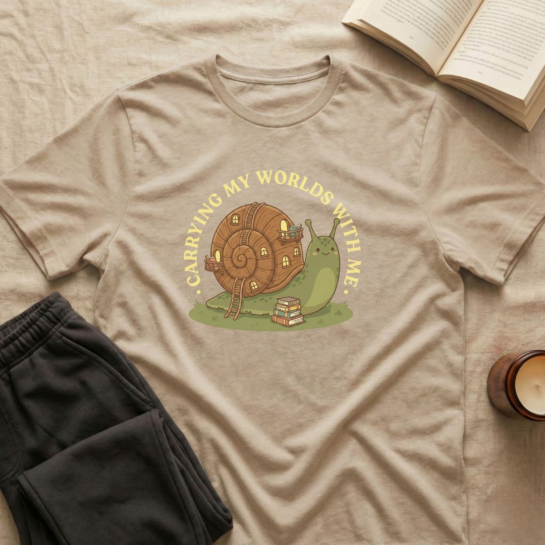 Carrying My Worlds With Me T-Shirt