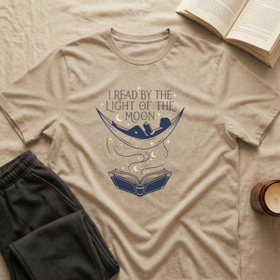 I Read By The Light Of The Moon T-Shirt