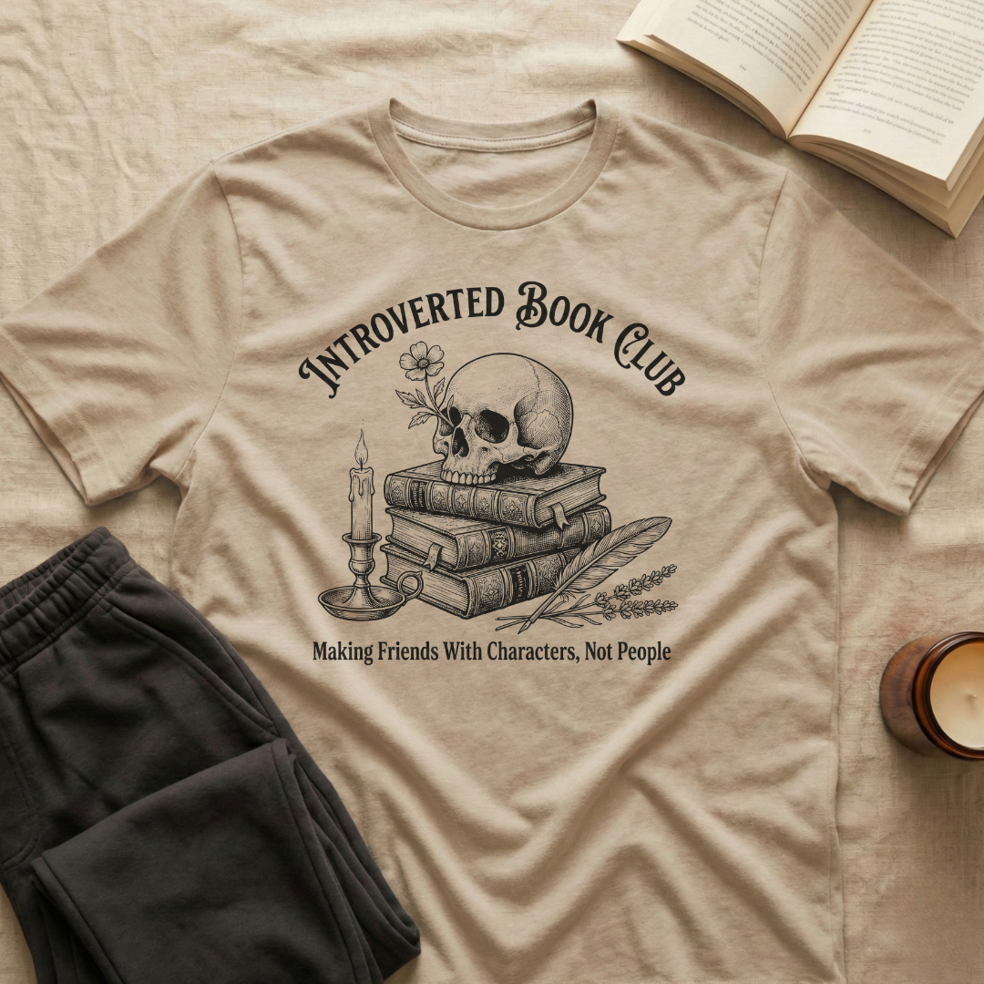 Introverted Book Club T-Shirt