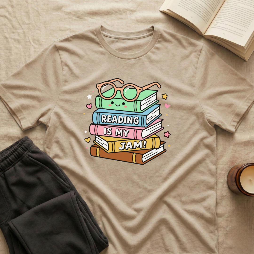 Reading Is My Jam T-Shirt