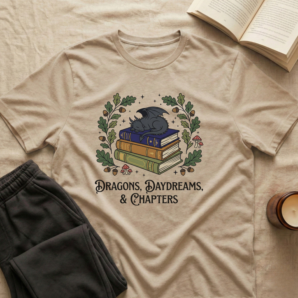 Dragons, Daydreams & Chapters T-Shirt