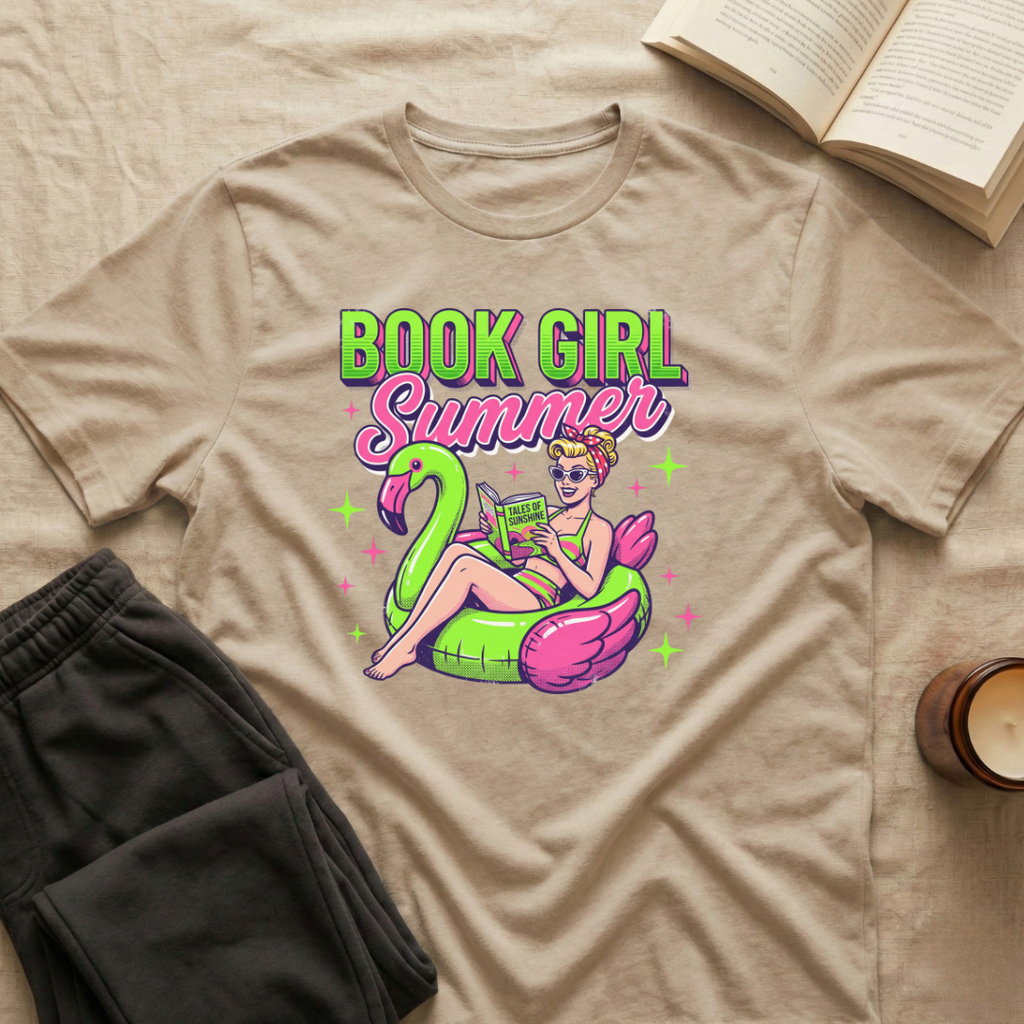 Book Girl Summer T-Shirt