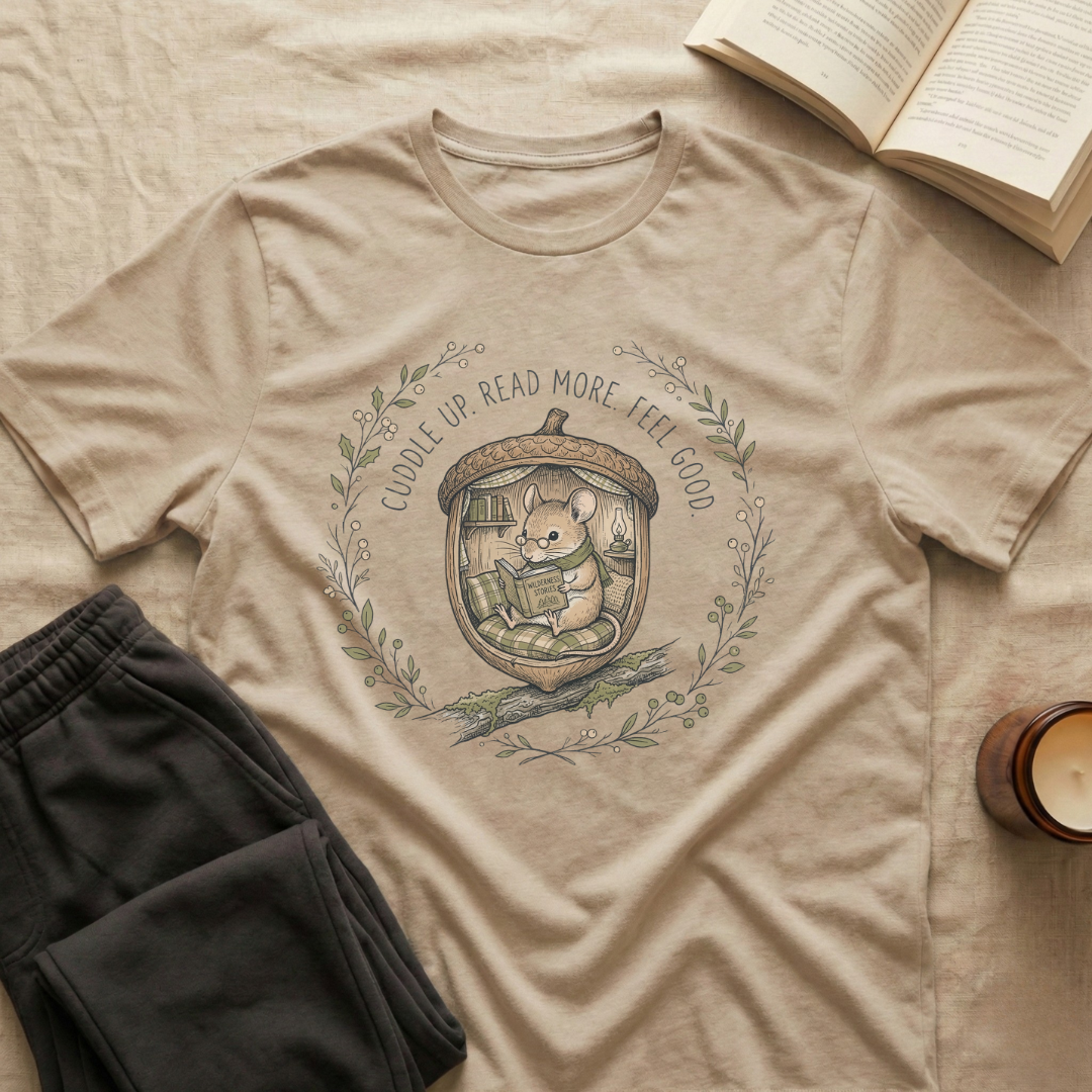 Cuddle Up Read More T-Shirt