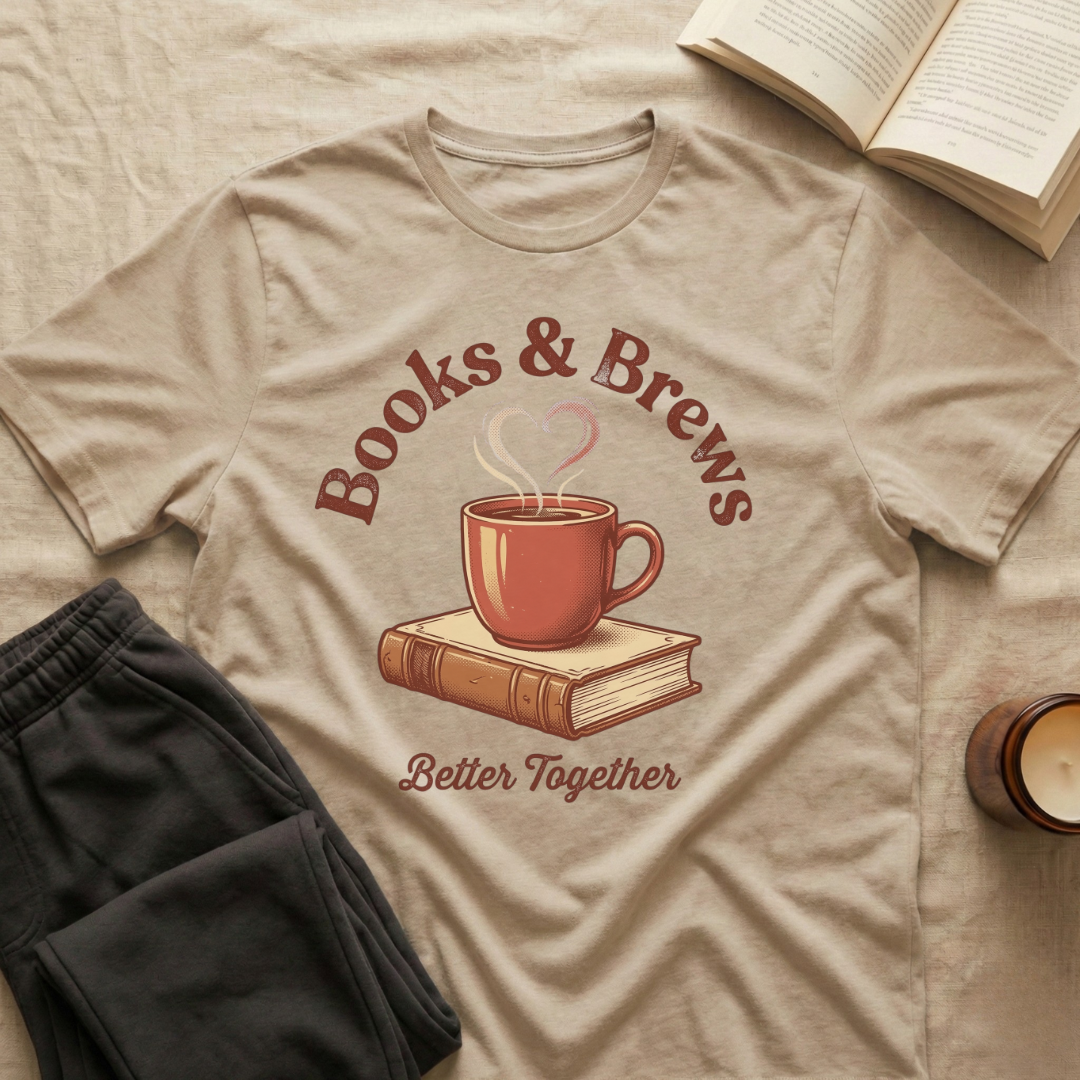 Books And Brews T-Shirt