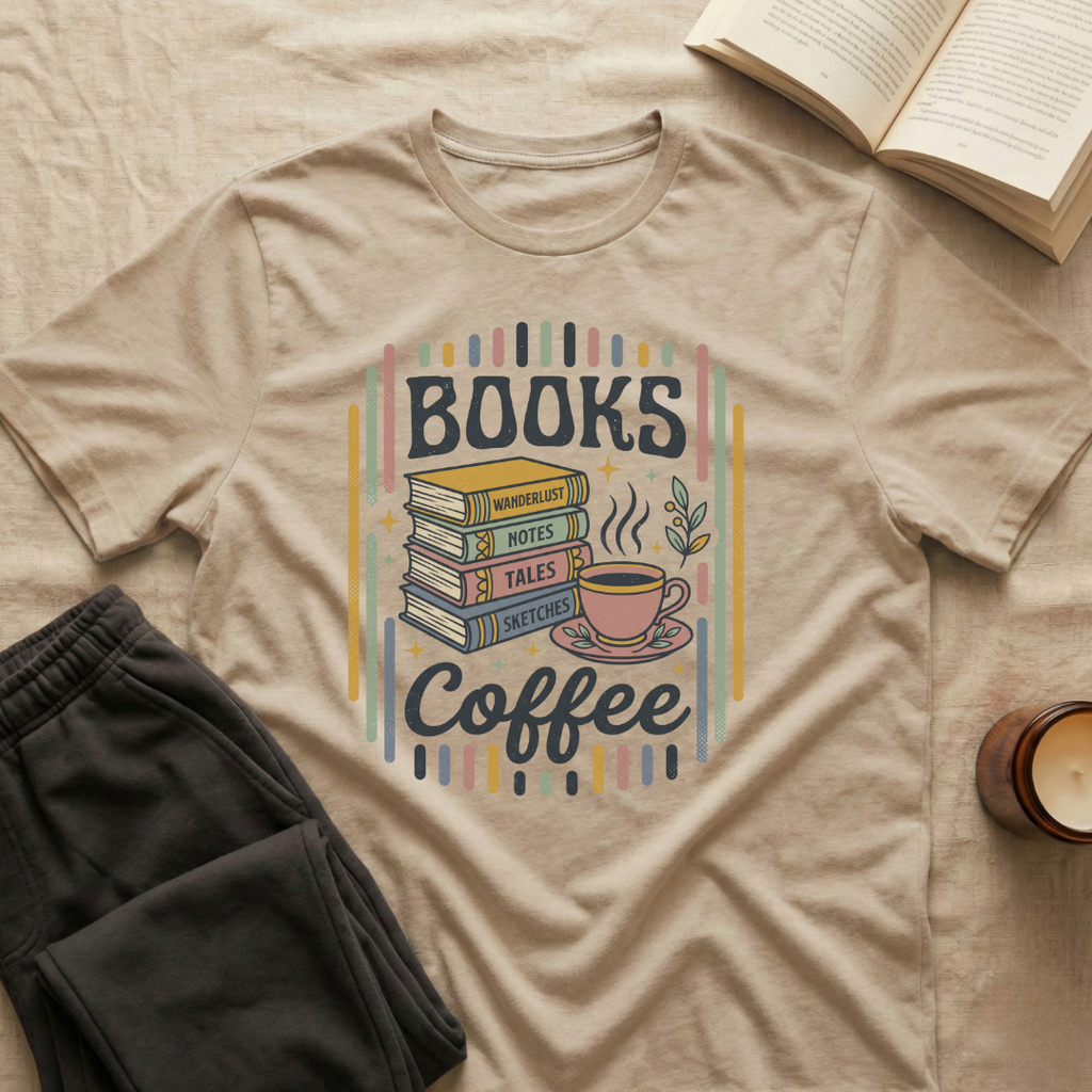 Books And Coffee T-Shirt