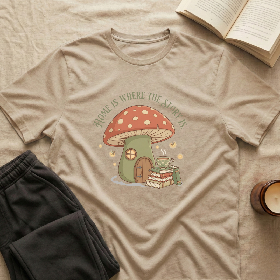 Home Is Where The Story Is T-Shirt