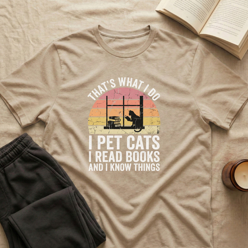 That's What I Do I Pet Cats T-Shirt