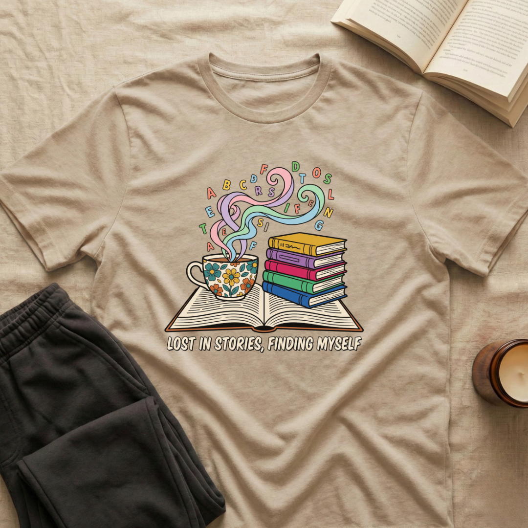 Lost In Stories Finding Myself T-Shirt