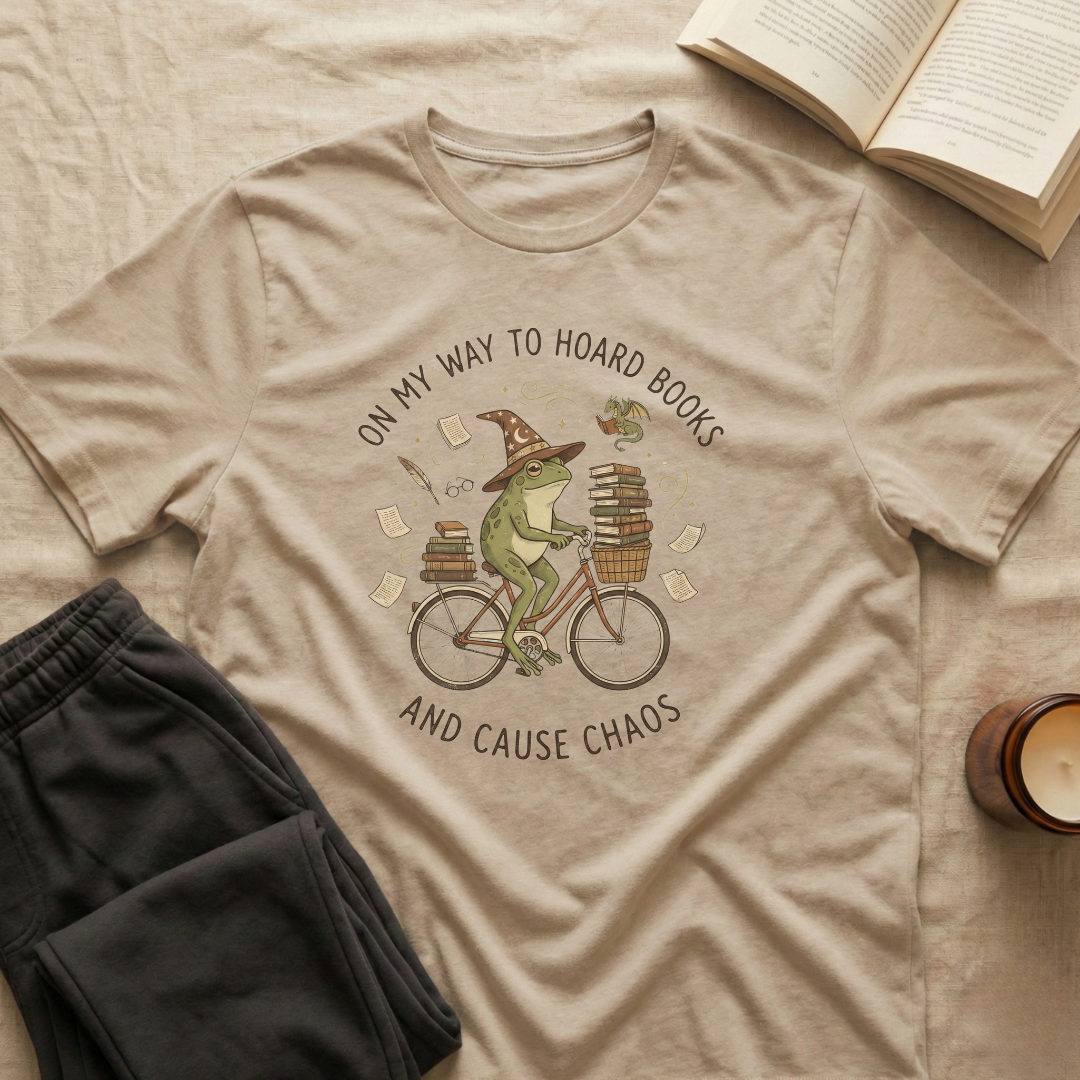 On My Way To Hoard Books T-Shirt