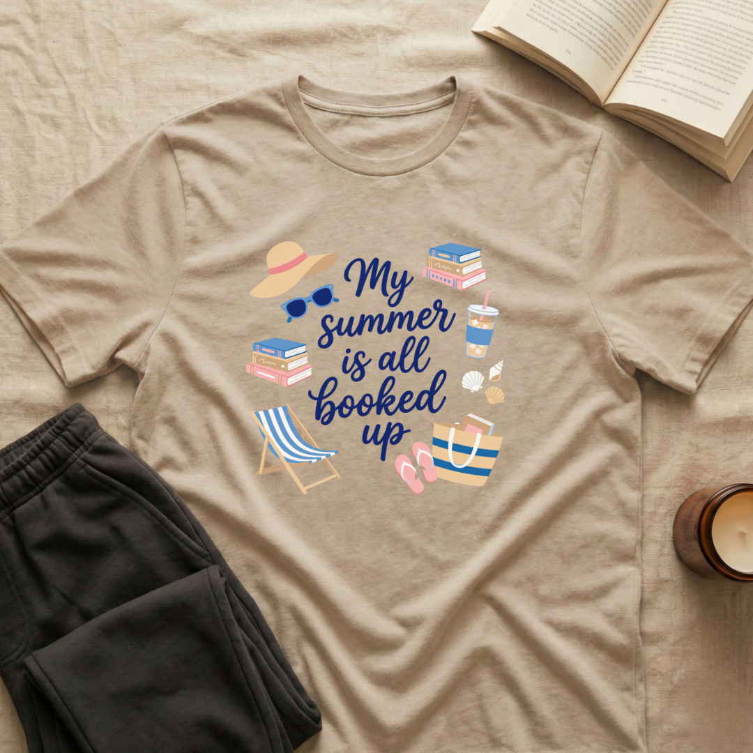 My Summer Is All Booked Up T-Shirt