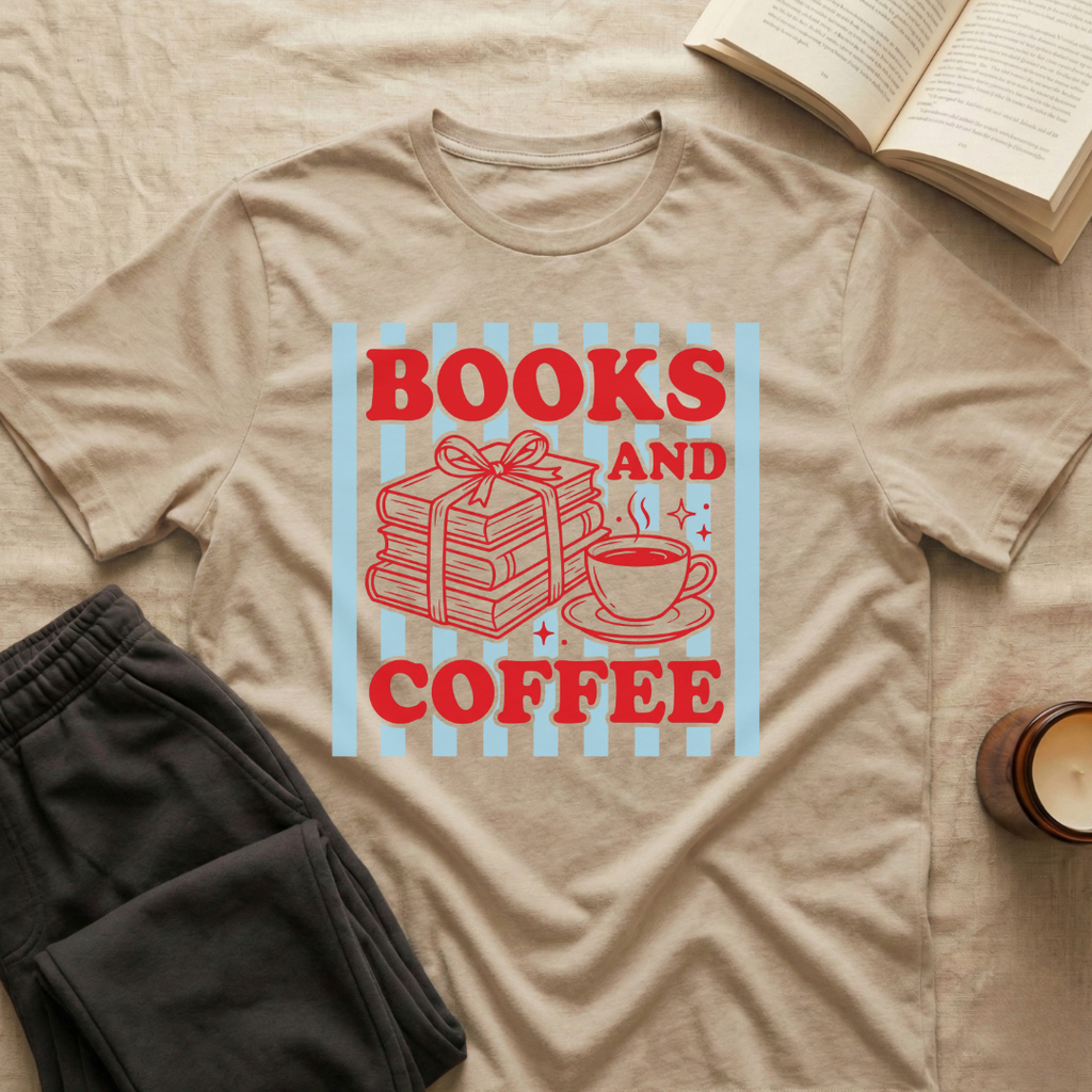 Books And Coffee T-Shirt