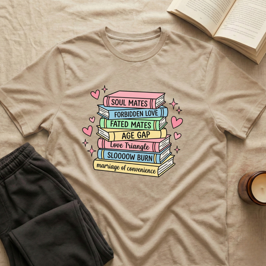 Stack of Books T-Shirt