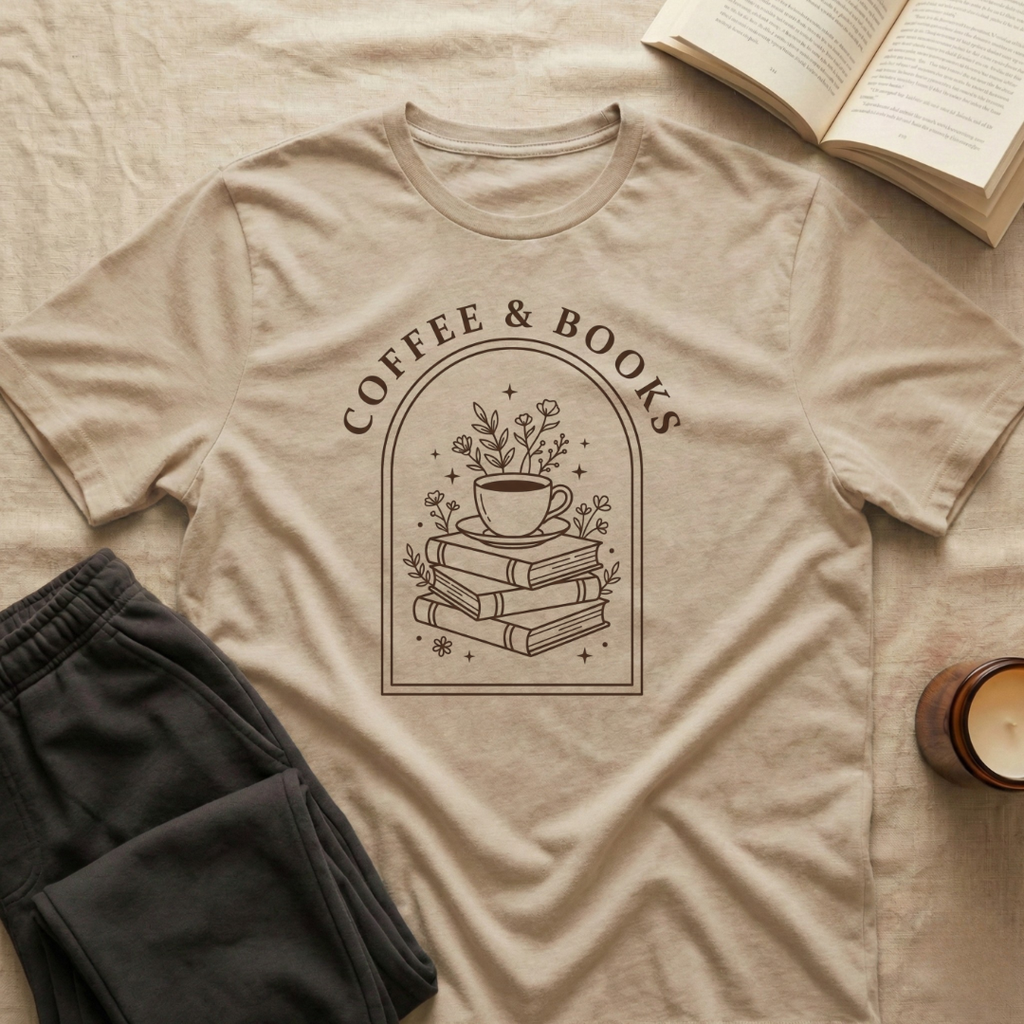 Coffee & Books T-Shirt