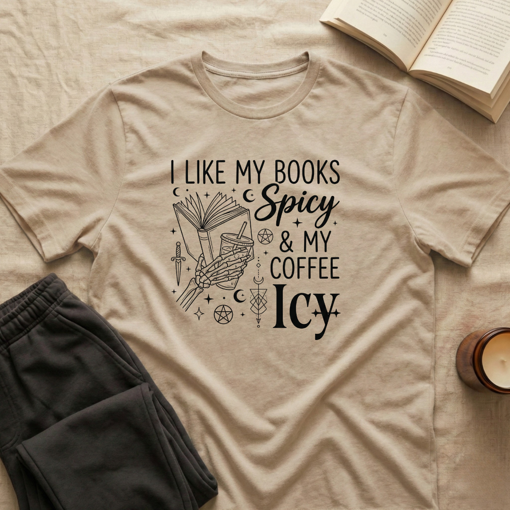 I Like My Books Spicy T-Shirt