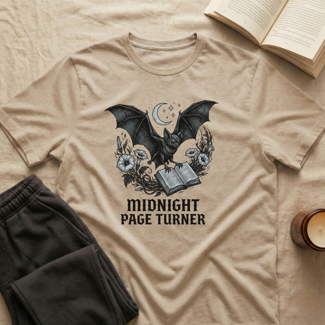 Midnight Page Turner T-Shirt