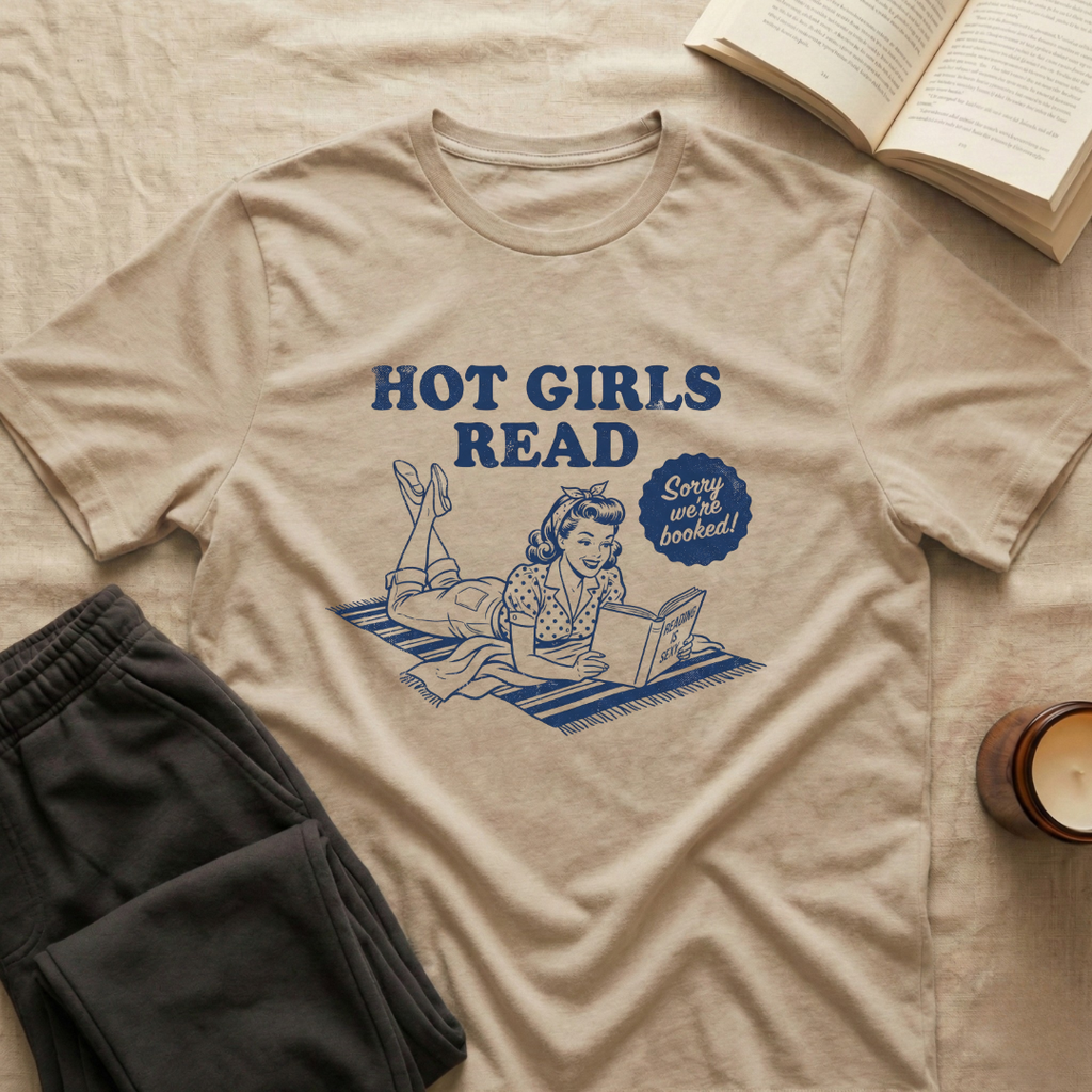 Hot Girls Read T-Shirt