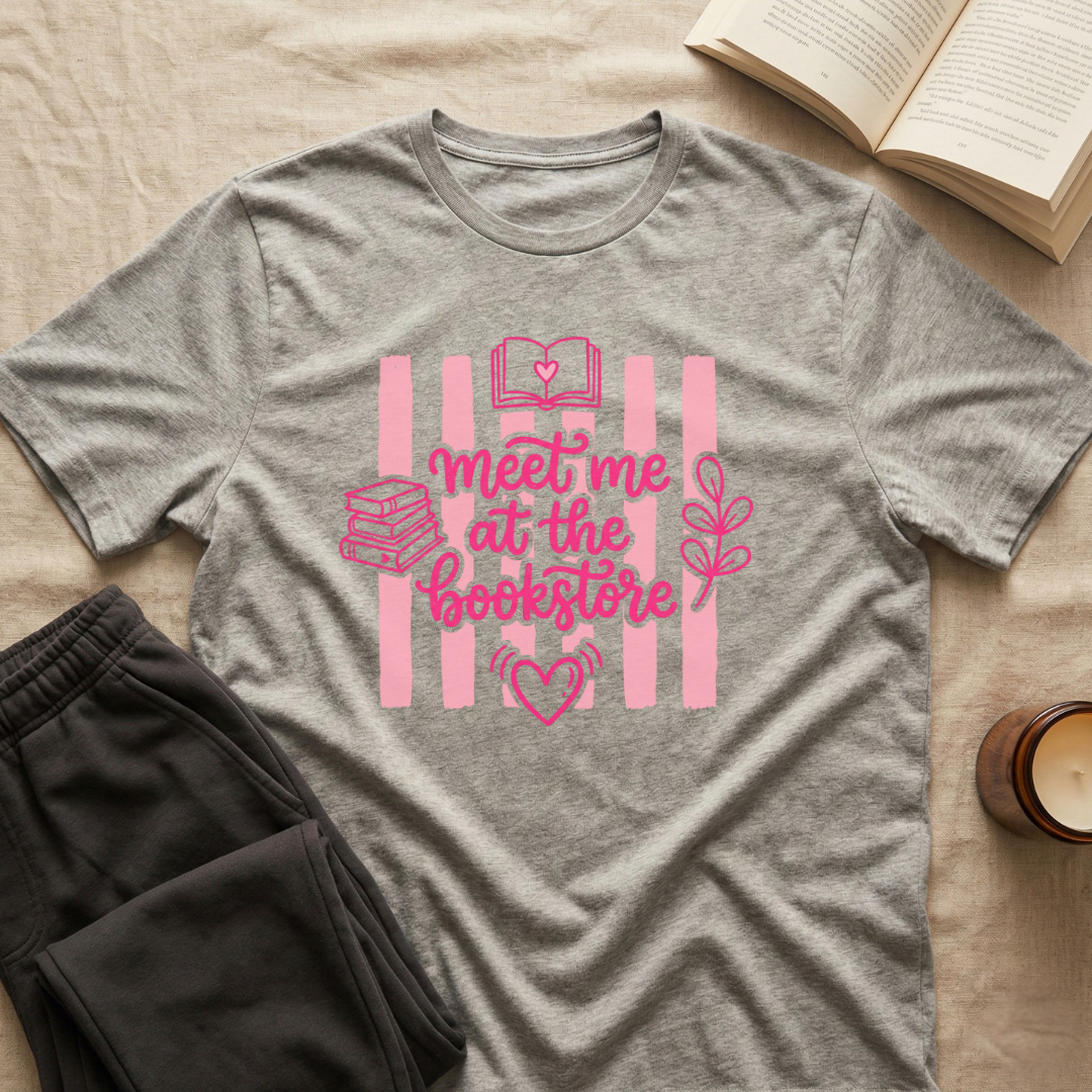 Meet Me At The Bookstore T-Shirt