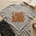 I Have No Shelf Control T-Shirt in Sport Grey