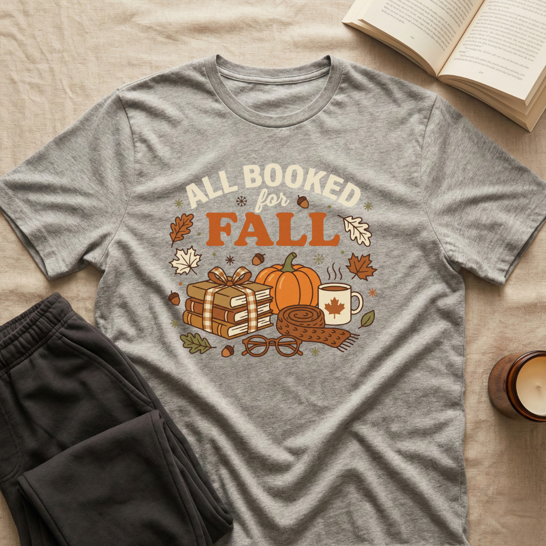 All Booked For Fall T-Shirt