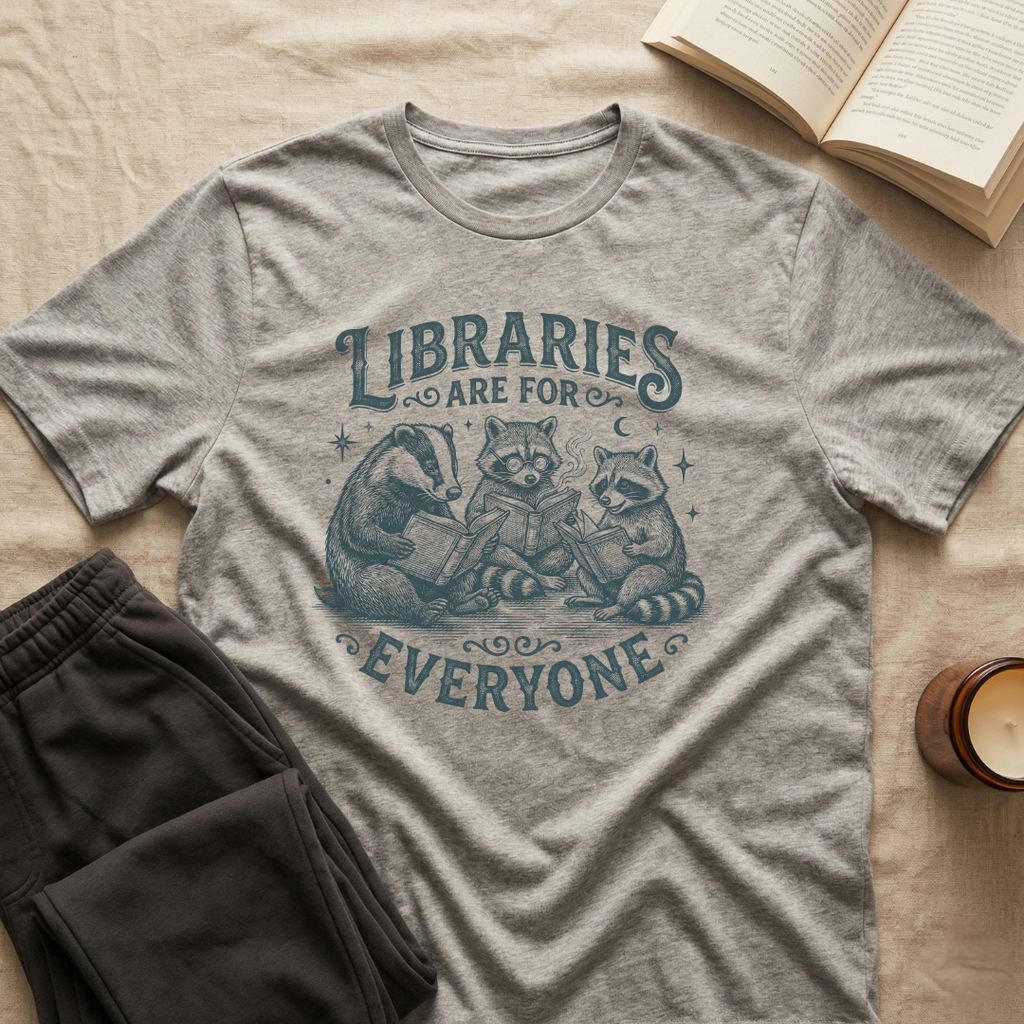 Libraries Are For Everyone T-Shirt