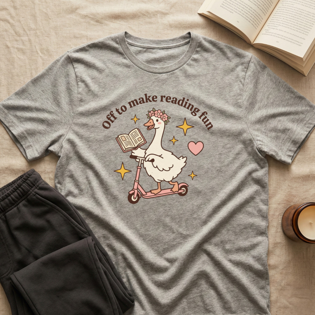 Off To Make Reading Fun T-Shirt