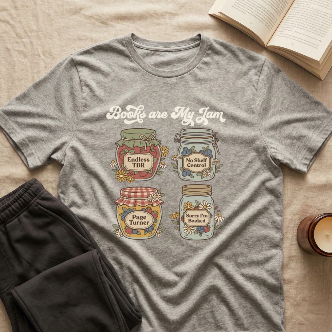Books Are My Jam T-Shirt