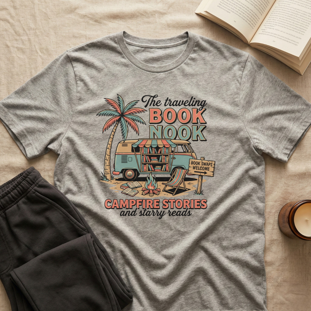 The Traveling Book Nook T-Shirt