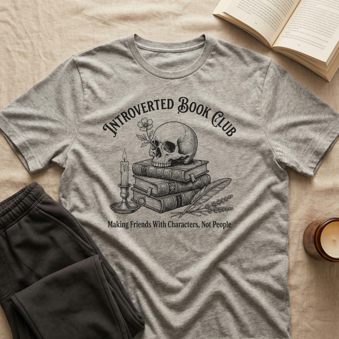 Introverted Book Club T-Shirt
