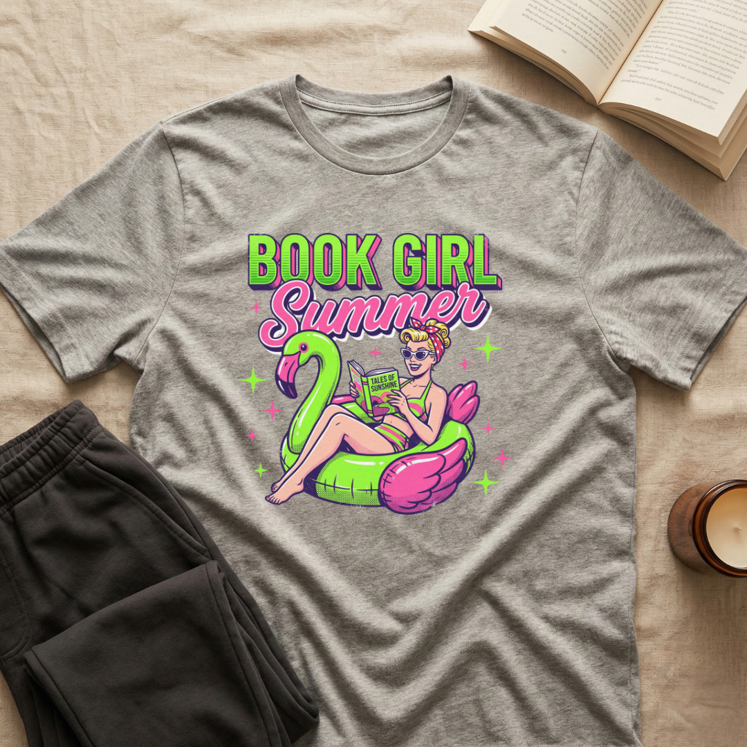 Book Girl Summer T-Shirt