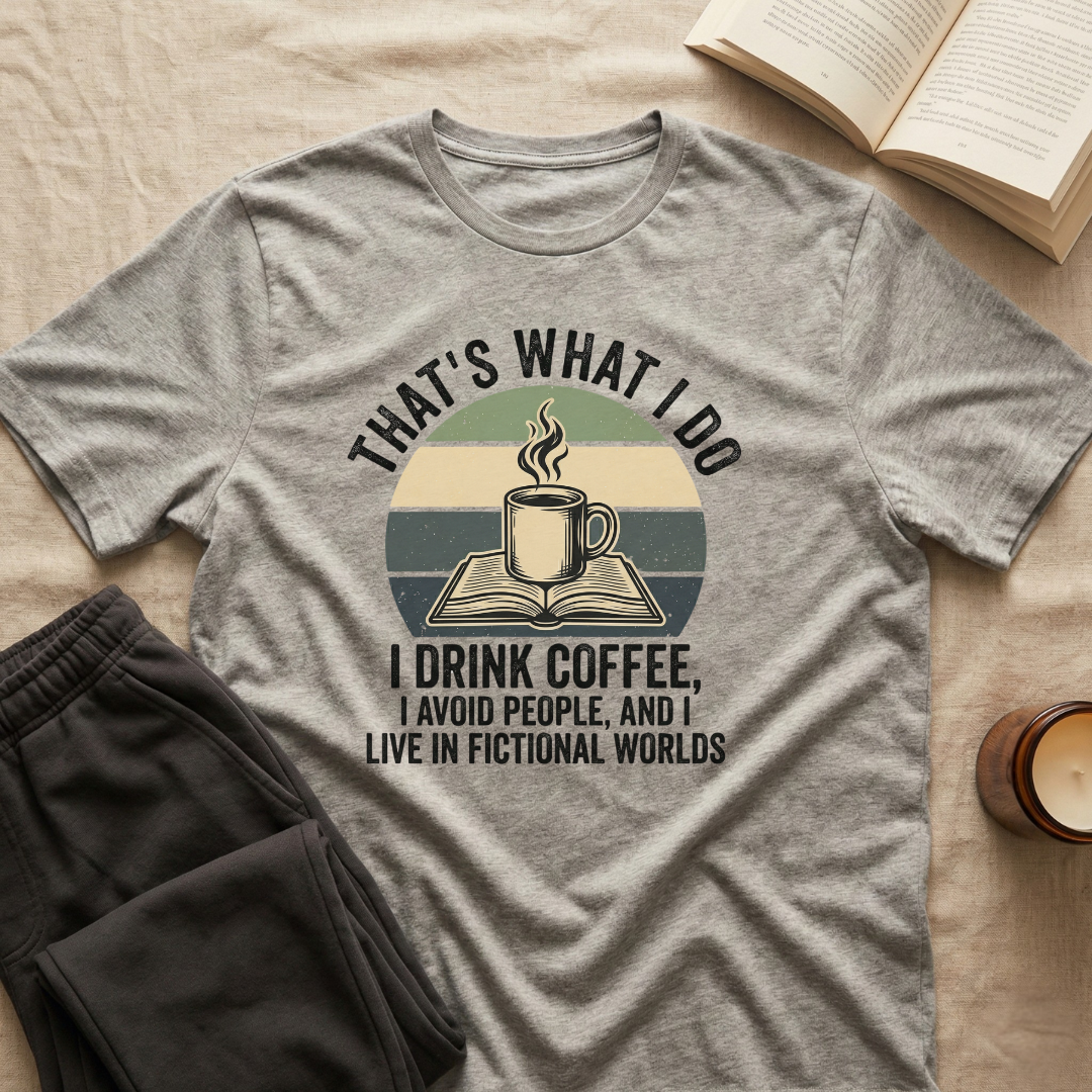 That's What I Do I Drink Coffee T-Shirt