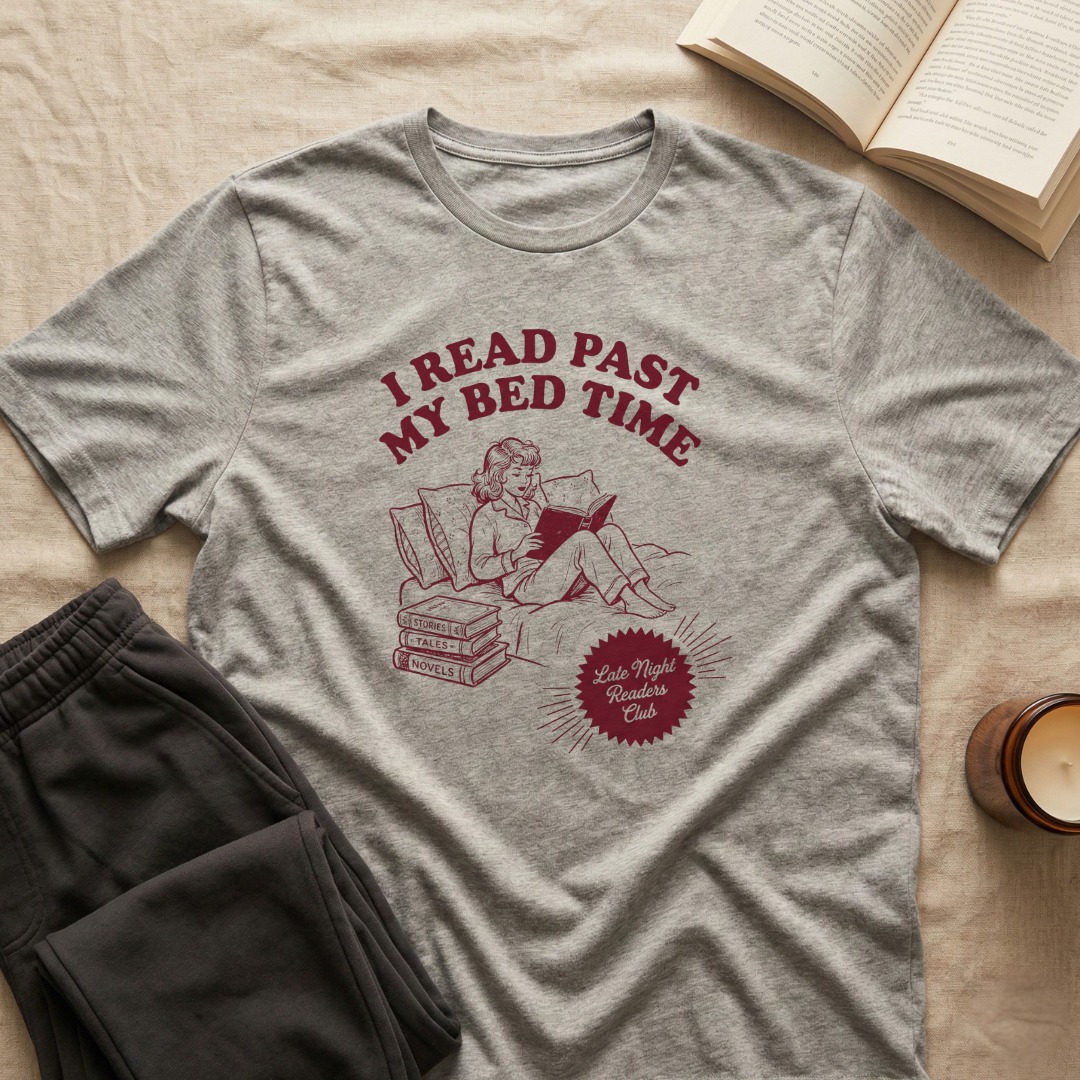 I Read Past My Bedtime T-Shirt