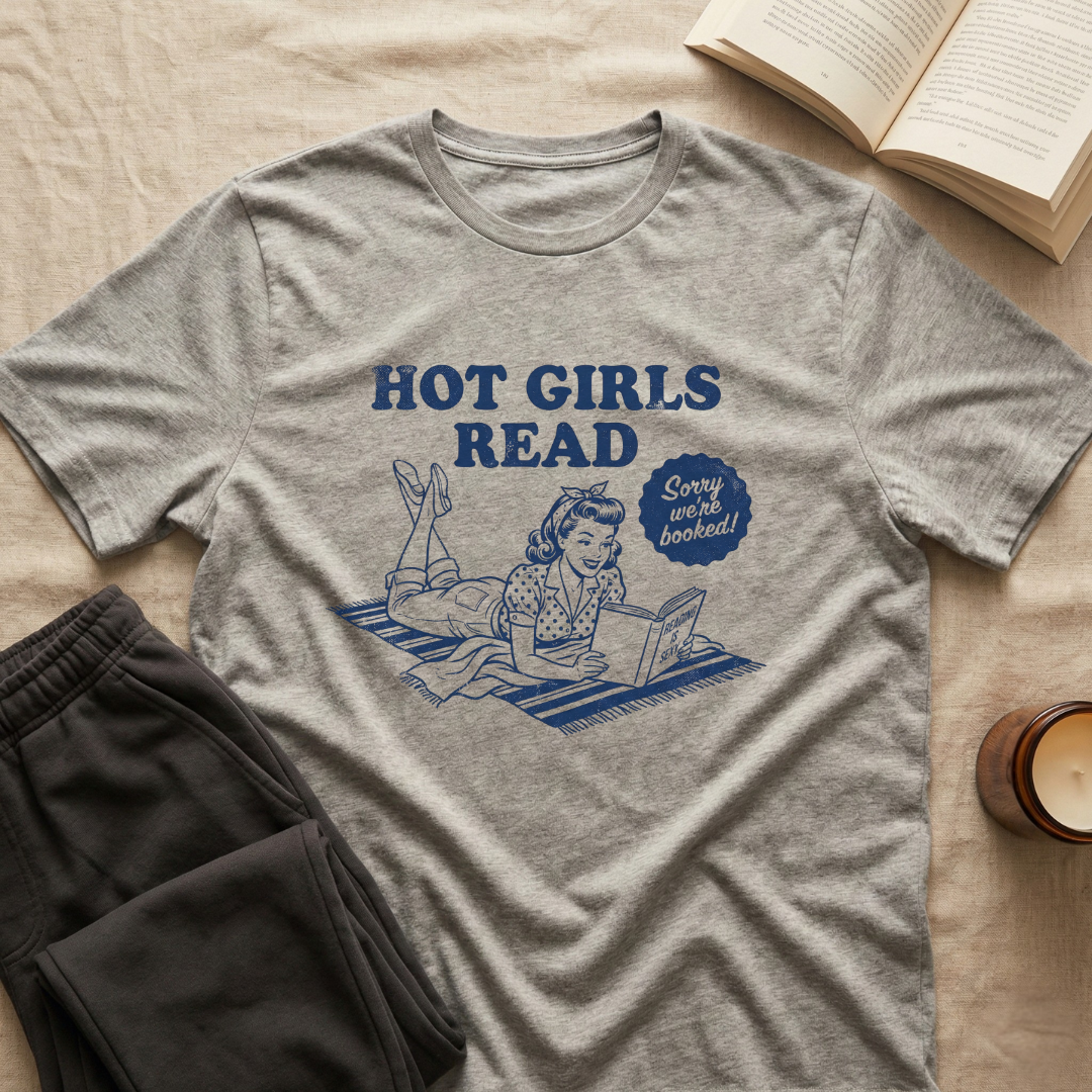 Hot Girls Read T-Shirt