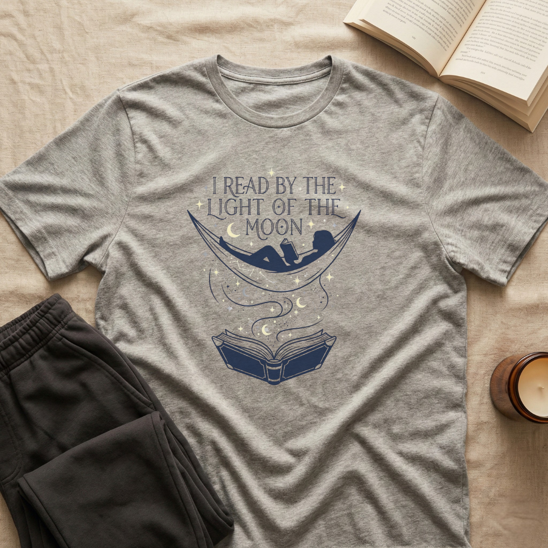 I Read By The Light Of The Moon T-Shirt