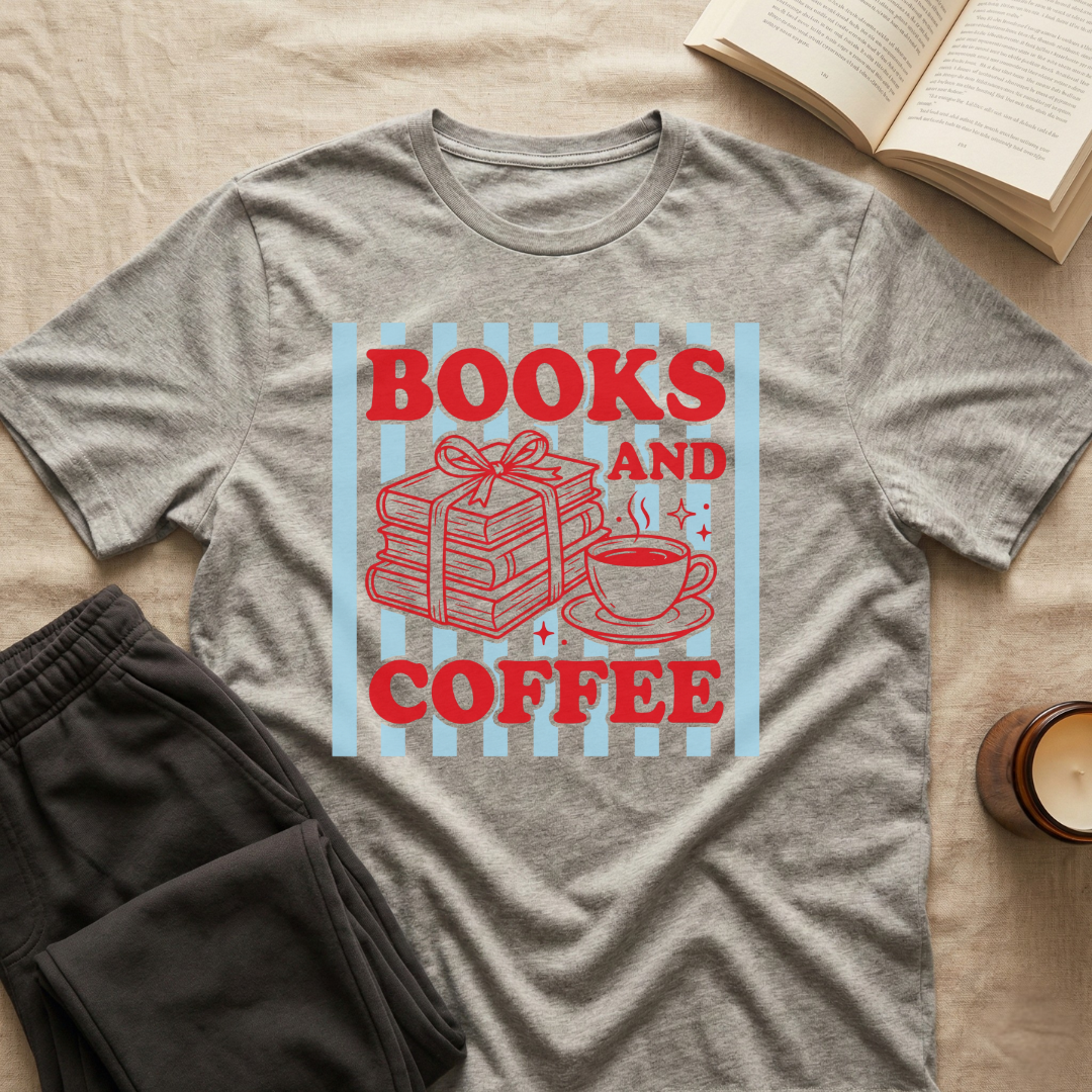 Books And Coffee T-Shirt