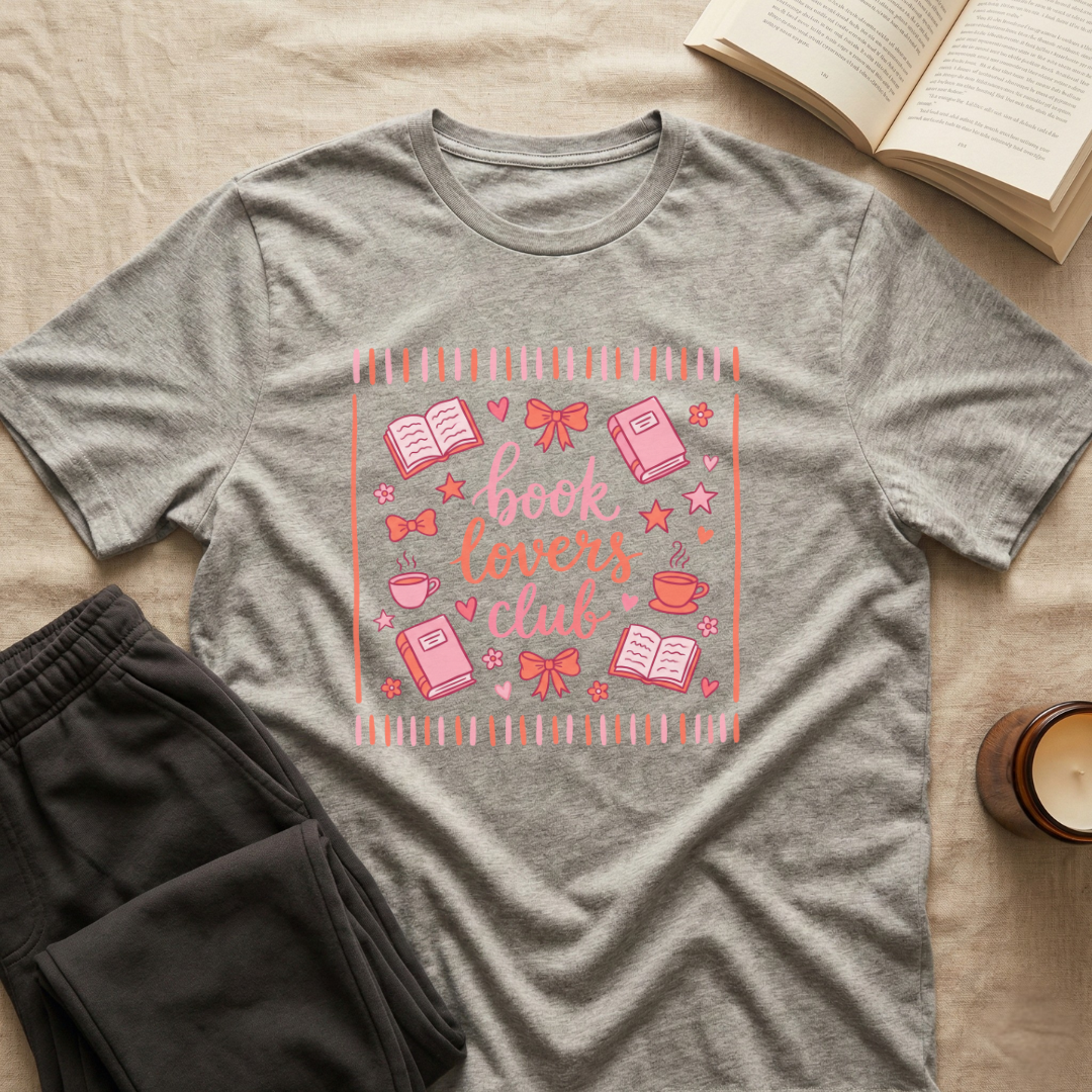 Book Lovers Club T-Shirt