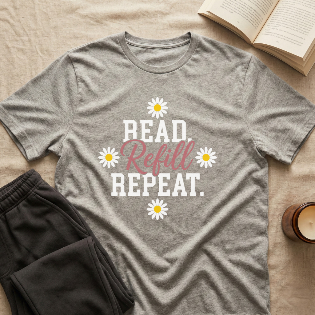 Read Refill Repeat T-Shirt