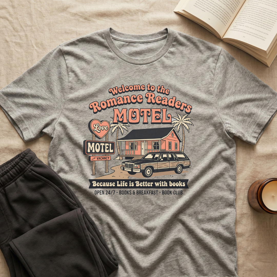 Romannce Readers Motel T-Shirt