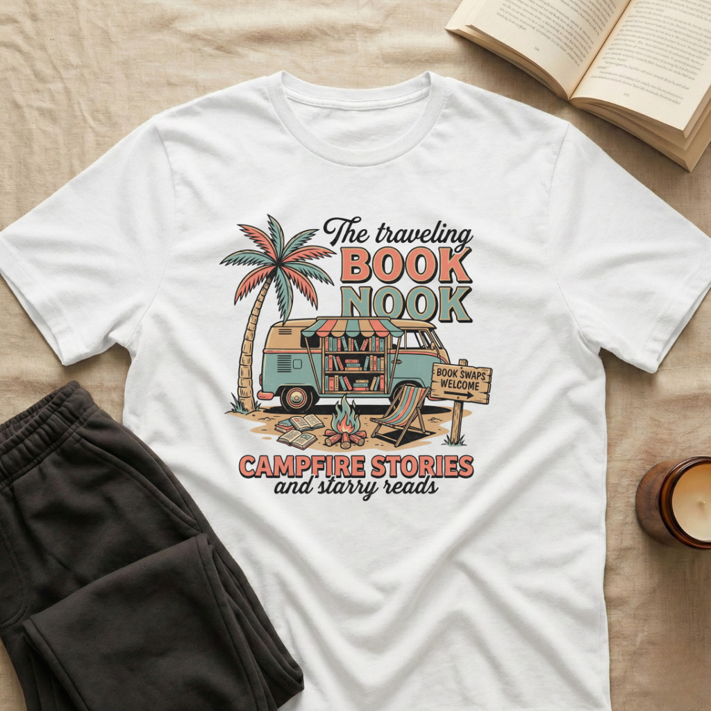 The Traveling Book Nook T-Shirt